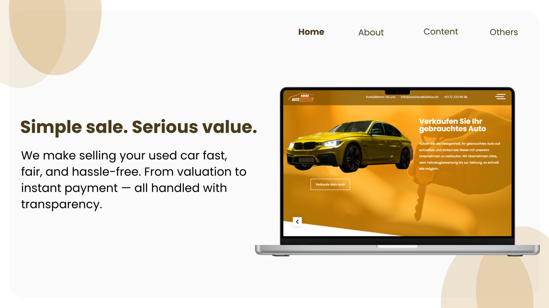 Car Buying Website - Germany