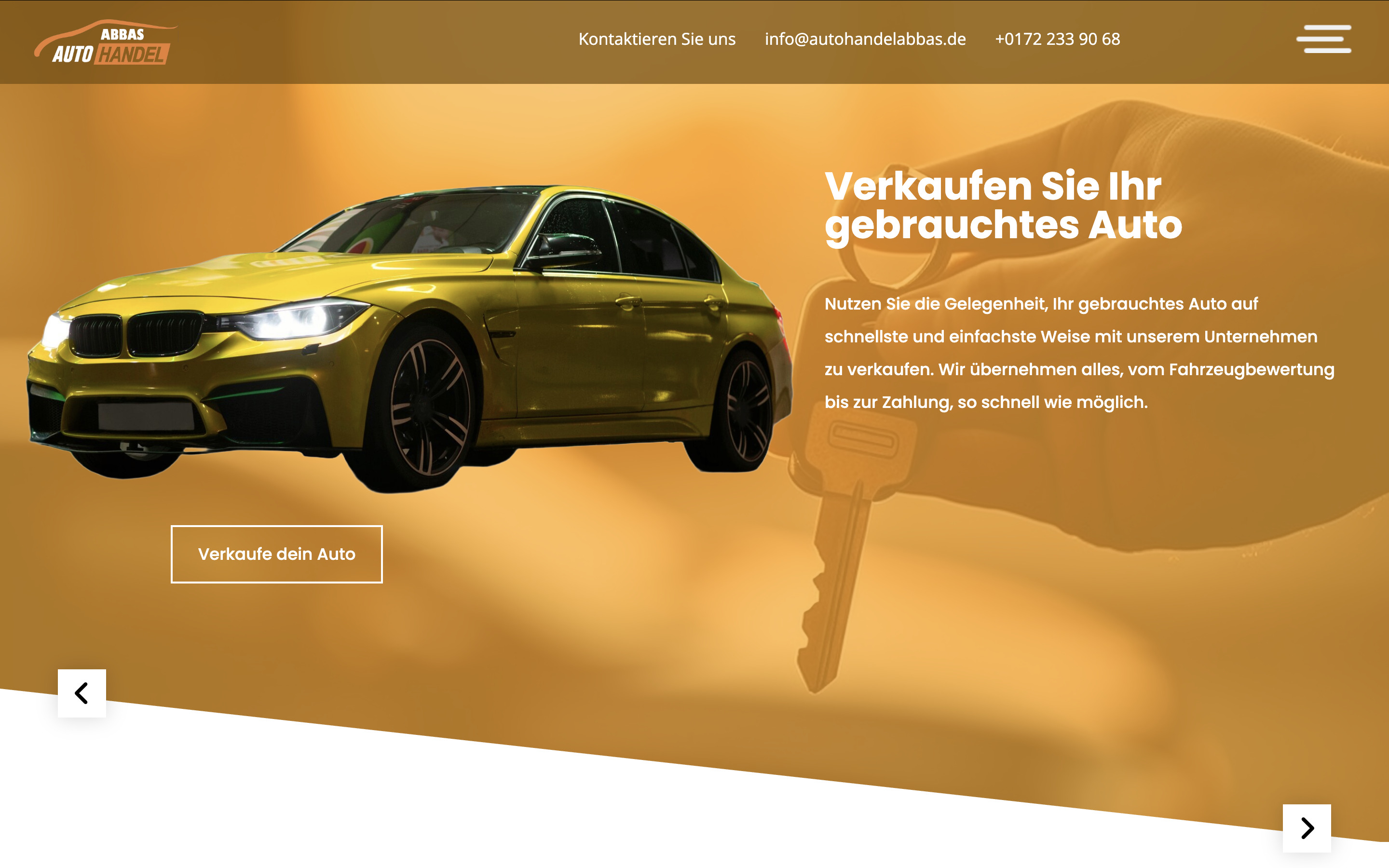 Car Buying Website - Germany
